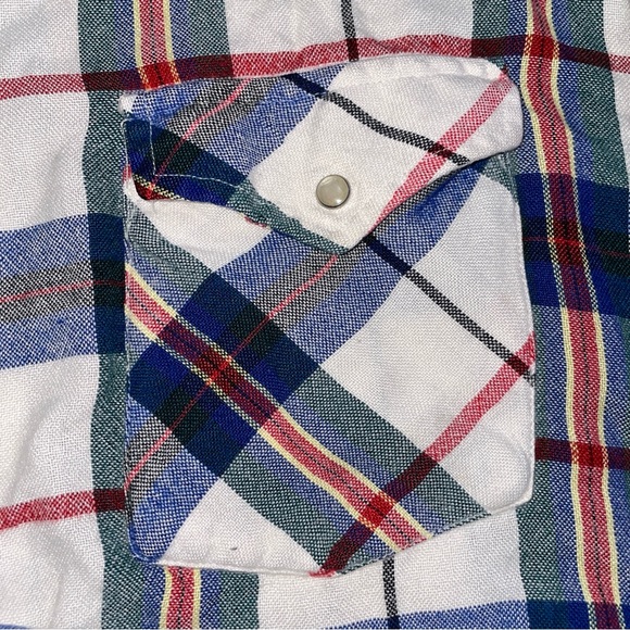 Wingars Western Style Longsleve Pearl-snap Button Up Shirt Mens XL - Picture 4 of 9